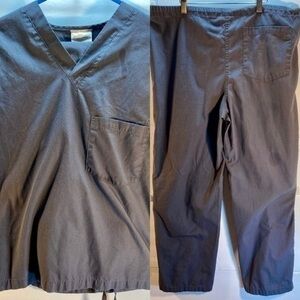 ALLHEART SCRUBS BASIC UNISEX TOP AND PANTS SML